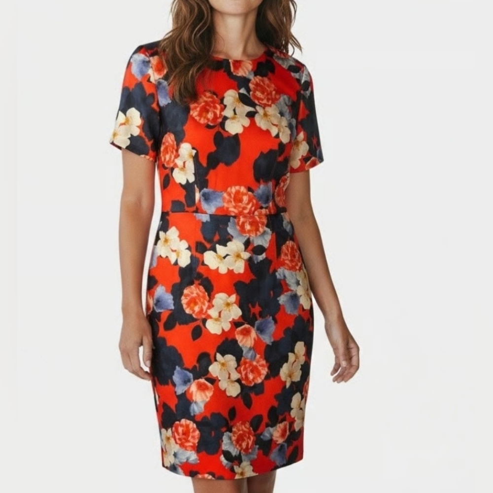 J.Crew Sunset Garden  Sheath Dress